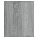 Bibliotecă/dulap TV, gri sonoma, 36x30x143 cm, lemn prelucrat - WALTI WALTI