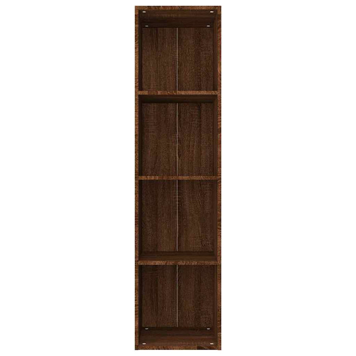 Bibliotecă/dulap TV, stejar maro, 36x30x143 cm, lemn prelucrat WALTI