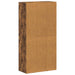 Bibliotecă/dulap, stejar fumuriu, 66x30x130 cm, lemn prelucrat - WALTI WALTI