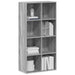 Bibliotecă/Servantă, gri sonoma, 66x30x130 cm, lemn prelucrat - WALTI WALTI