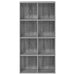 Bibliotecă/Servantă, gri sonoma, 66x30x130 cm, lemn prelucrat - WALTI WALTI