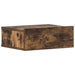 Noptiere plutitoare 2 buc. stejar fumuriu 40x30x15 cm lemn - WALTI WALTI