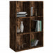 Bibliotecă/dulap, stejar fumuriu, 66x30x98 cm, lemn prelucrat - WALTI WALTI