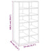Pantofar, stejar sonoma, 54x34x100,5 cm, lemn compozit - WALTI WALTI