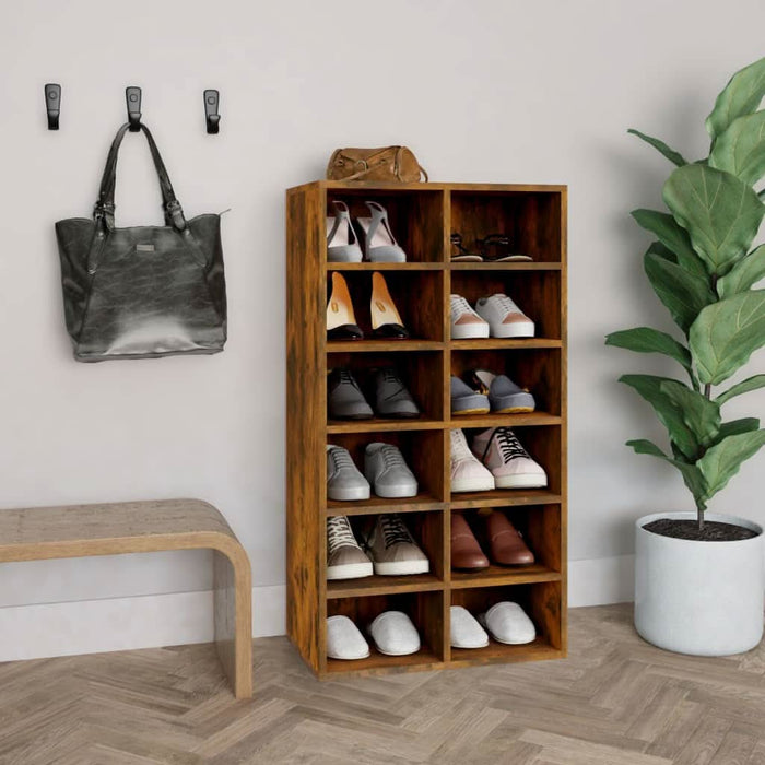 Pantofar, stejar sonoma, 54x34x100,5 cm, lemn compozit - WALTI WALTI
