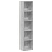 Dulap CD-uri 2 buc. gri sonoma 21x16x93,5 cm lemn prelucrat - WALTI WALTI