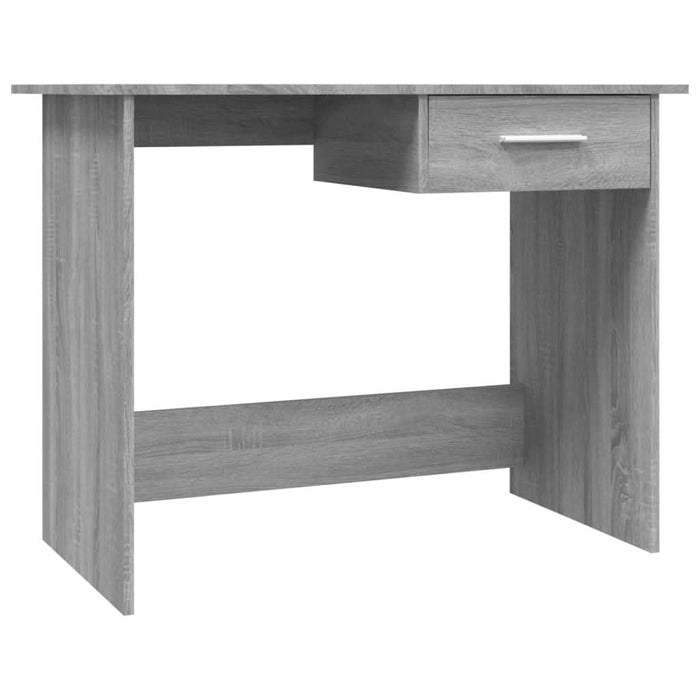 Birou, gri sonoma, 100x50x76 cm, lemn prelucrat - WALTI WALTI