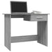 Birou, gri sonoma, 100x50x76 cm, lemn prelucrat - WALTI WALTI