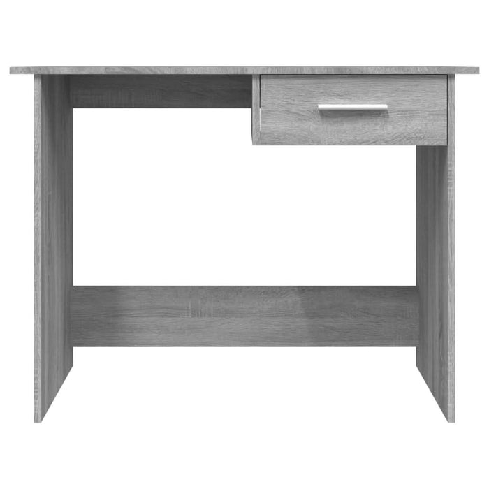 Birou, gri sonoma, 100x50x76 cm, lemn prelucrat - WALTI WALTI