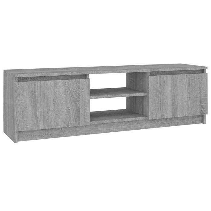 Comodă TV, sonoma gri, 120x30x35,5 cm, lemn prelucrat WALTI