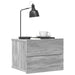 Noptiere, 2 buc., gri sonoma, 40x30x30 cm, lemn prelucrat - WALTI WALTI