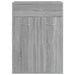 Pantofar, gri sonoma, 60x35x84 cm, lemn compozit - WALTI WALTI