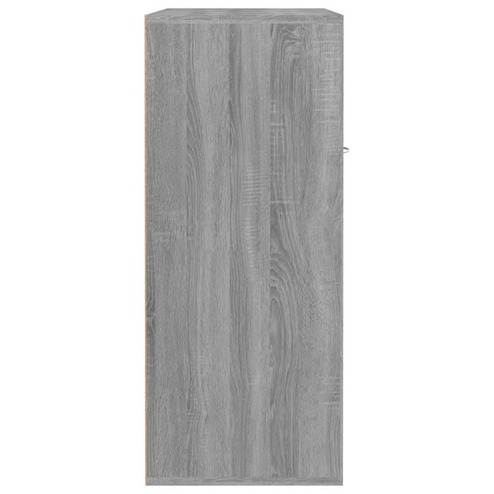 Pantofar, gri sonoma, 60x35x84 cm, lemn compozit - WALTI WALTI