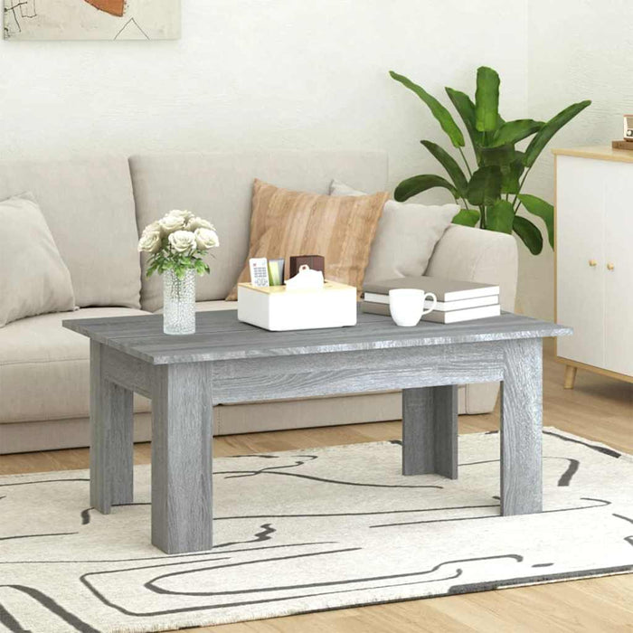 Măsuță de cafea, gri sonoma, 100x60x42 cm, lemn prelucrat - WALTI WALTI