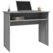 Birou, gri sonoma, 90x50x74 cm, lemn prelucrat - WALTI WALTI