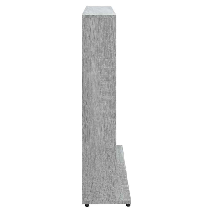 Dulap CD-uri, sonoma gri, 100x23x89,5 cm, lemn prelucrat WALTI