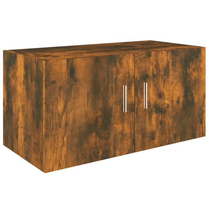 Dulap de perete, stejar fumuriu, 80x39x40 cm, lemn prelucrat - WALTI WALTI