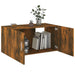 Dulap de perete, stejar fumuriu, 80x39x40 cm, lemn prelucrat - WALTI WALTI