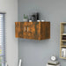 Dulap de perete, stejar fumuriu, 80x39x40 cm, lemn prelucrat - WALTI WALTI