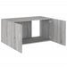 Dulap de perete, gri sonoma, 80x39x40 cm, lemn prelucrat - WALTI WALTI