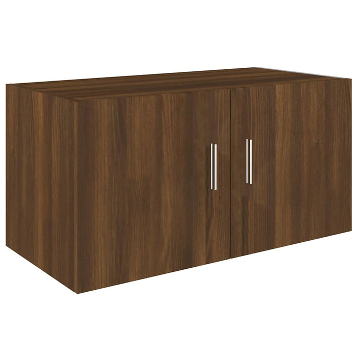 Dulap de perete, stejar maro, 80x39x40 cm, lemn prelucrat WALTI
