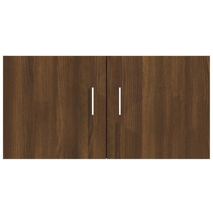 Dulap de perete, stejar maro, 80x39x40 cm, lemn prelucrat WALTI