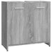 Dulap de baie, gri sonoma, 60x33x60 cm, lemn prelucrat - WALTI WALTI