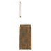 Set de mobilier de baie, stejar fumuriu, lemn prelucrat - WALTI WALTI
