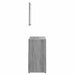 Set de mobilier de baie, gri sonoma, lemn prelucrat - WALTI WALTI