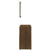 Set de mobilier de baie, stejar maro, lemn prelucrat - WALTI WALTI