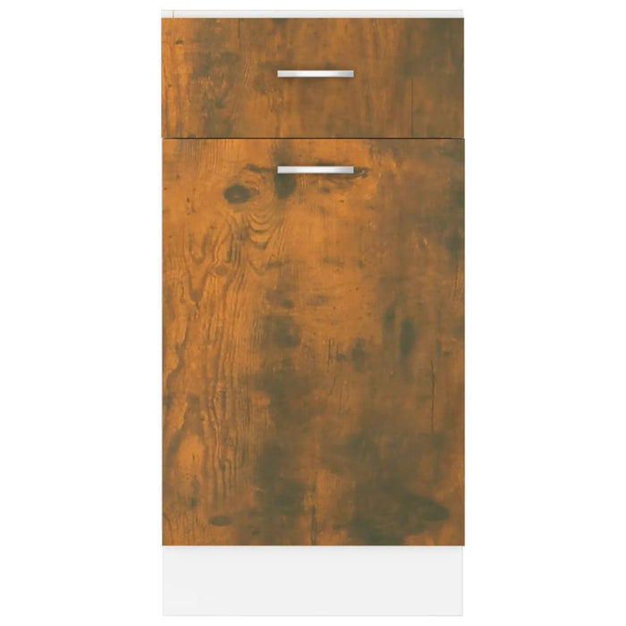 Dulap inferior cu sertar “Lyon”, stejar fumuriu, 40x46x81,5 cm WALTI