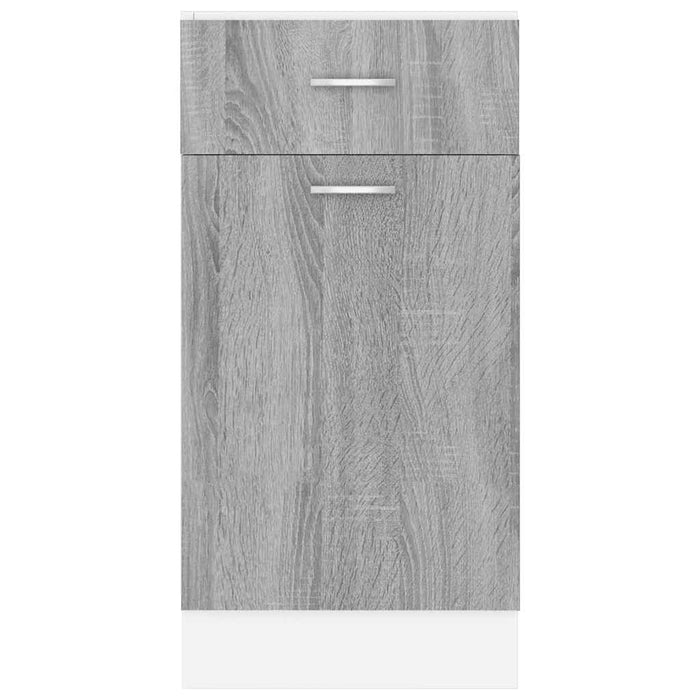 Dulap inferior cu sertar “Lyon” gri sonoma 40x46x81,5cm WALTI