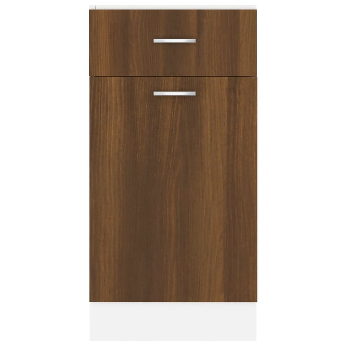 Dulap inferior cu sertar “Lyon” stejar maro 40x46x81,5cm WALTI