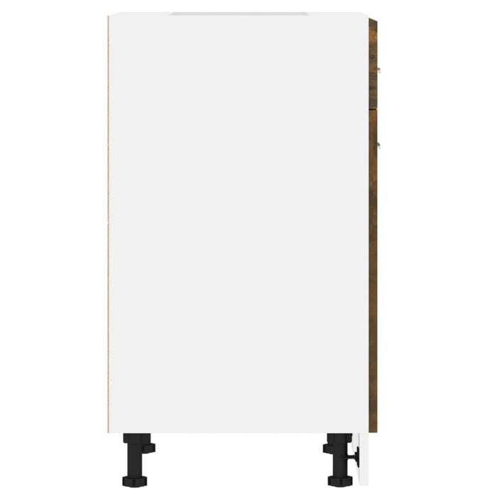 Dulap inferior cu sertar “Lyon”, stejar fumuriu, 50x46x81,5 cm - WALTI WALTI