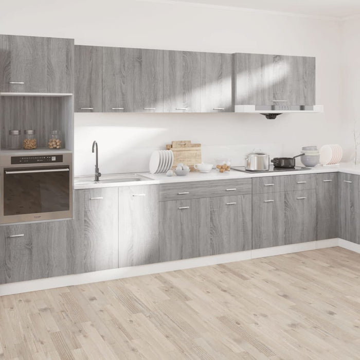 Dulap inferior cu sertar “Lyon” gri sonoma 50x46x81,5cm WALTI