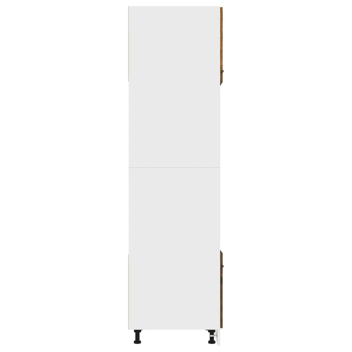 Dulap cuptor microunde “Lyon” stejar afumat 60x57x207cm WALTI