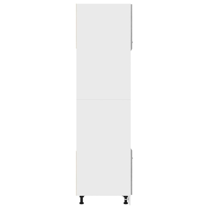 Dulap cuptor microunde “Lyon”, gri sonoma, 60x57x207cm WALTI