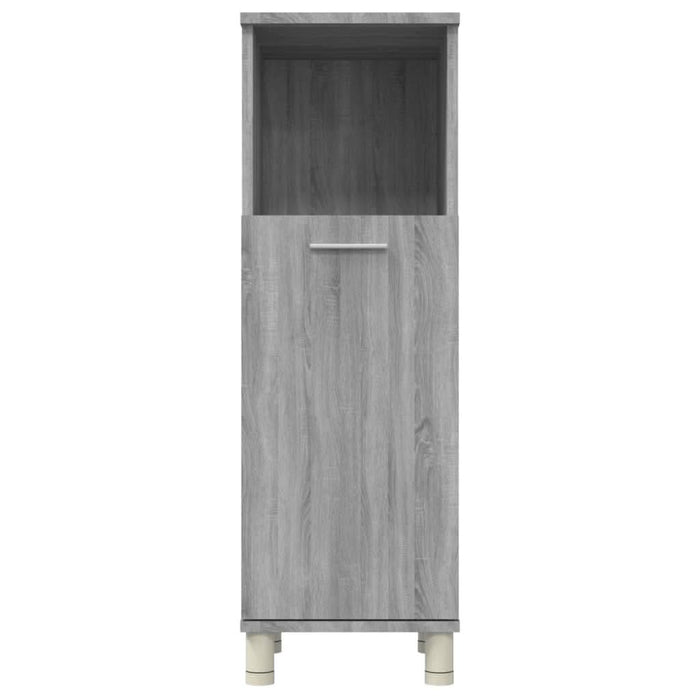 Dulap de baie, gri sonoma, 30x30x95 cm, lemn prelucrat - WALTI WALTI