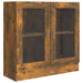 Dulap cu vitrină, stejar fumuriu 82,5x30,5x80 cm lemn prelucrat - WALTI WALTI