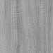 Dulap cu vitrină, gri sonoma, 82,5x30,5x80 cm, lemn prelucrat - WALTI WALTI