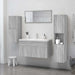 Dulap de baie, sonoma gri, 30x30x130 cm, lemn prelucrat - WALTI WALTI