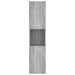 Dulap de baie, sonoma gri, 30x30x130 cm, lemn prelucrat - WALTI WALTI