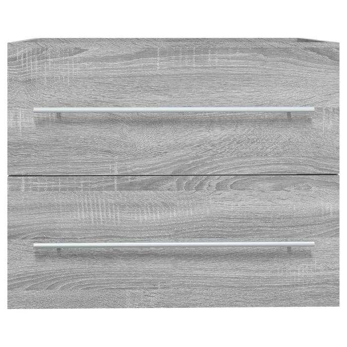 Dulap de chiuvetă, sonoma gri, 60x38,5x48 cm, lemn prelucrat - WALTI WALTI