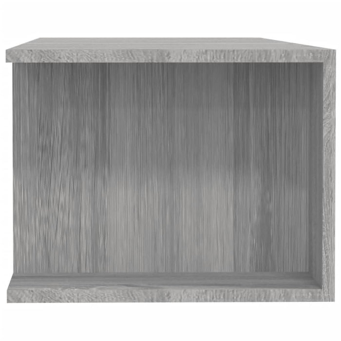 Comodă TV cu lumini LED, gri sonoma, 135x39x30 cm - WALTI WALTI