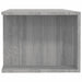 Comodă TV cu lumini LED, gri sonoma, 135x39x30 cm - WALTI WALTI