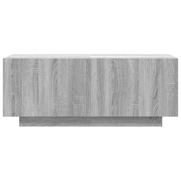Comodă TV, gri sonoma, 100x35x40 cm, lemn prelucrat - WALTI WALTI