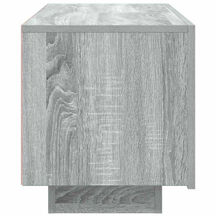 Comodă TV, gri sonoma, 100x35x40 cm, lemn prelucrat - WALTI WALTI