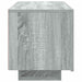 Comodă TV, gri sonoma, 100x35x40 cm, lemn prelucrat - WALTI WALTI