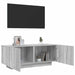 Comodă TV, gri sonoma, 100x35x40 cm, lemn prelucrat - WALTI WALTI