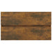 Set mobilier de baie, 2 piese, stejar fumuriu, lemn prelucrat - WALTI WALTI